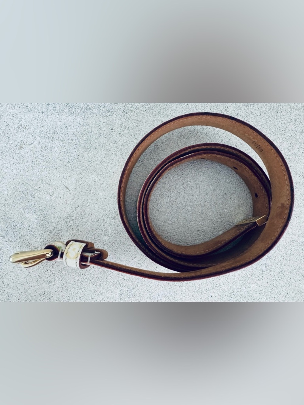 LOUIS VUITTON Murakami Multicolore White Belt Size 80/32 Unisex Gold Buckle - Picture 2 of 12